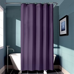 Grape Compote Purple Color Shower Curtain 36  X 72  (stall)  by SpinnyChairDesigns