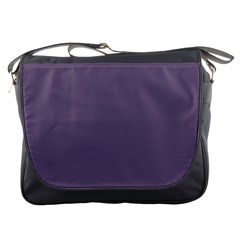 Grape Compote Purple Color Messenger Bag by SpinnyChairDesigns