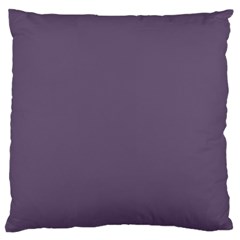 Grape Compote Purple Color Large Flano Cushion Case (two Sides) by SpinnyChairDesigns