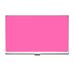 Hot Hollywood Pink Color Business Card Holder