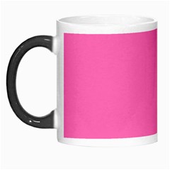 Hot Hollywood Pink Color Morph Mugs by SpinnyChairDesigns