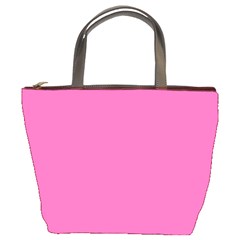 Hot Hollywood Pink Color Bucket Bag by SpinnyChairDesigns