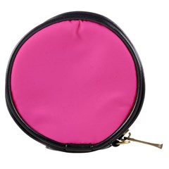 Hot Hollywood Pink Color Mini Makeup Bag