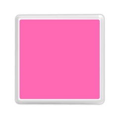 Hot Hollywood Pink Color Memory Card Reader (square) by SpinnyChairDesigns