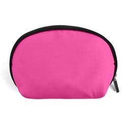 Hot Hollywood Pink Color Accessory Pouch (Large)