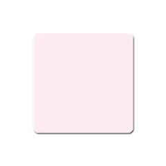 Lavender Blush Pink Color Square Magnet by SpinnyChairDesigns