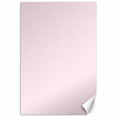 Lavender Blush Pink Color Canvas 24  X 36  by SpinnyChairDesigns