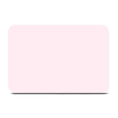 Lavender Blush Pink Color Plate Mats by SpinnyChairDesigns