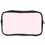 Lavender Blush Pink Color Toiletries Bag (One Side) Front