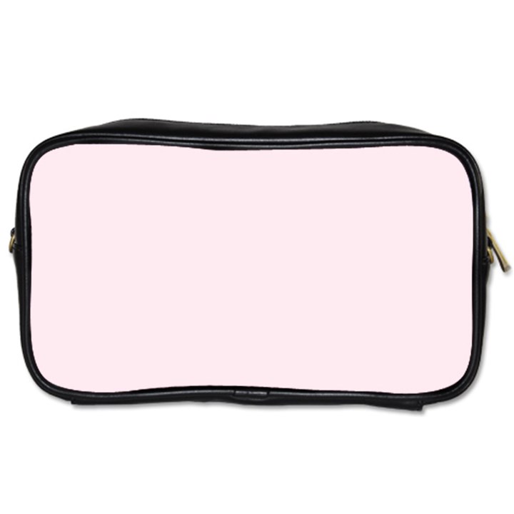 Lavender Blush Pink Color Toiletries Bag (One Side)