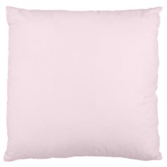 Lavender Blush Pink Color Large Cushion Case (one Side) by SpinnyChairDesigns