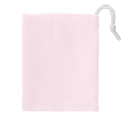 Lavender Blush Pink Color Drawstring Pouch (5xl) by SpinnyChairDesigns