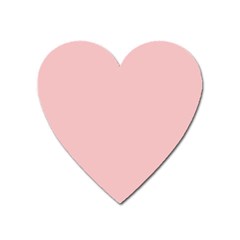 Baby Pink Color Heart Magnet by SpinnyChairDesigns