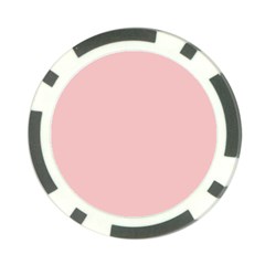 Baby Pink Color Poker Chip Card Guard by SpinnyChairDesigns