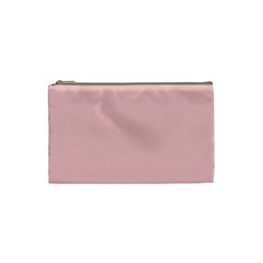 Baby Pink Color Cosmetic Bag (small) by SpinnyChairDesigns