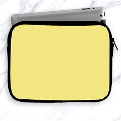 True Lemon Yellow Color Apple Ipad 2/3/4 Zipper Cases by SpinnyChairDesigns