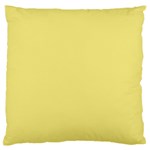 True Lemon Yellow Color Standard Flano Cushion Case (Two Sides) Front