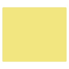 True Lemon Yellow Color Double Sided Flano Blanket (small)  by SpinnyChairDesigns