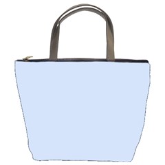 Light Steel Blue Color Bucket Bag by SpinnyChairDesigns