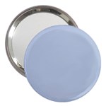 Light Steel Blue Color 3  Handbag Mirrors Front