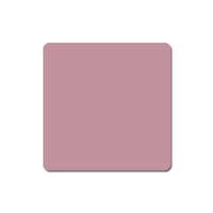 True Mauve Color Square Magnet by SpinnyChairDesigns