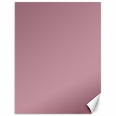 True Mauve Color Canvas 12  X 16  by SpinnyChairDesigns