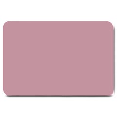 True Mauve Color Large Doormat  by SpinnyChairDesigns