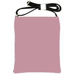 True Mauve Color Shoulder Sling Bag by SpinnyChairDesigns