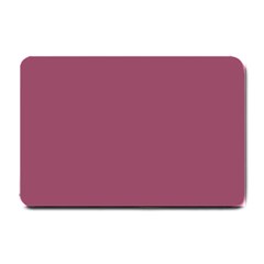 Dark Mauve Color Small Doormat  by SpinnyChairDesigns