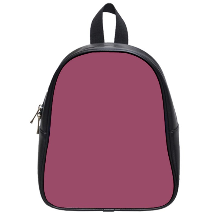 Dark Mauve Color School Bag (Small)