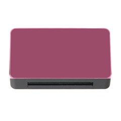 Dark Mauve Color Memory Card Reader With Cf