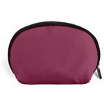 Dark Mauve Color Accessory Pouch (Large) Front