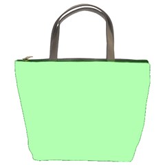 Mint Green Color Bucket Bag by SpinnyChairDesigns