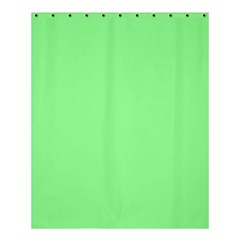 Mint Green Color Shower Curtain 60  X 72  (medium)  by SpinnyChairDesigns