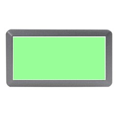 Mint Green Color Memory Card Reader (mini) by SpinnyChairDesigns