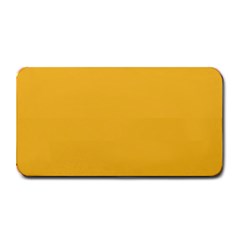 True Mustard Yellow Color Medium Bar Mats by SpinnyChairDesigns