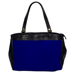 True Navy Blue Color Oversize Office Handbag by SpinnyChairDesigns