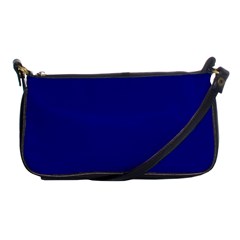 True Navy Blue Color Shoulder Clutch Bag by SpinnyChairDesigns