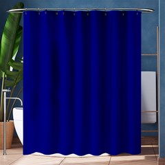 True Navy Blue Color Shower Curtain 60  X 72  (medium)  by SpinnyChairDesigns