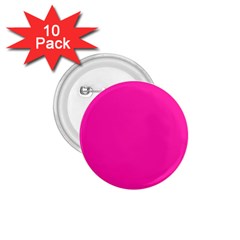 Neon Pink Color 1 75  Buttons (10 Pack) by SpinnyChairDesigns