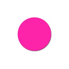 Neon Pink Color Golf Ball Marker by SpinnyChairDesigns