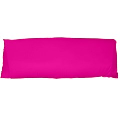 Neon Pink Color Body Pillow Case (dakimakura) by SpinnyChairDesigns