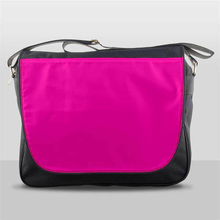 Neon Pink Color Messenger Bag