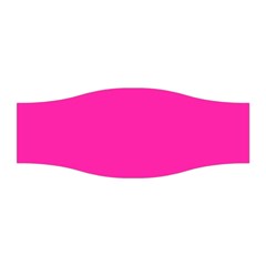 Neon Pink Color Stretchable Headband by SpinnyChairDesigns