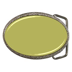 Olive Green Color Belt Buckles by SpinnyChairDesigns