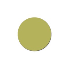 Olive Green Color Golf Ball Marker by SpinnyChairDesigns