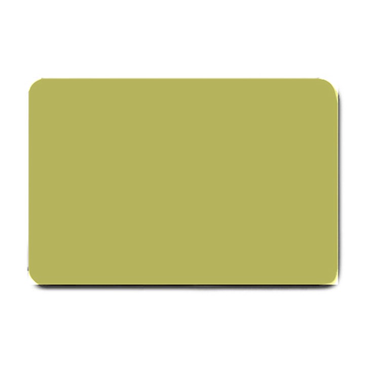 Olive Green Color Small Doormat 