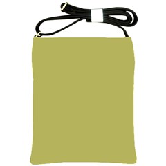 Olive Green Color Shoulder Sling Bag by SpinnyChairDesigns