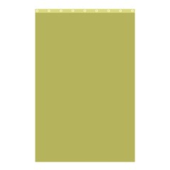 Olive Green Color Shower Curtain 48  X 72  (small)  by SpinnyChairDesigns