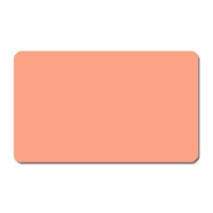 True Peach Color Magnet (rectangular) by SpinnyChairDesigns